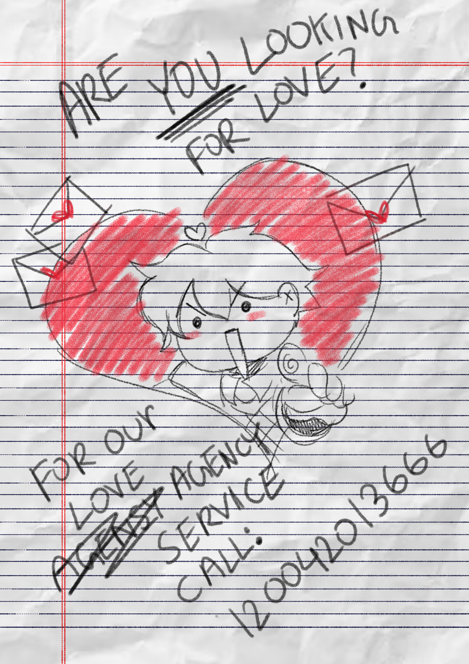The advertisement.